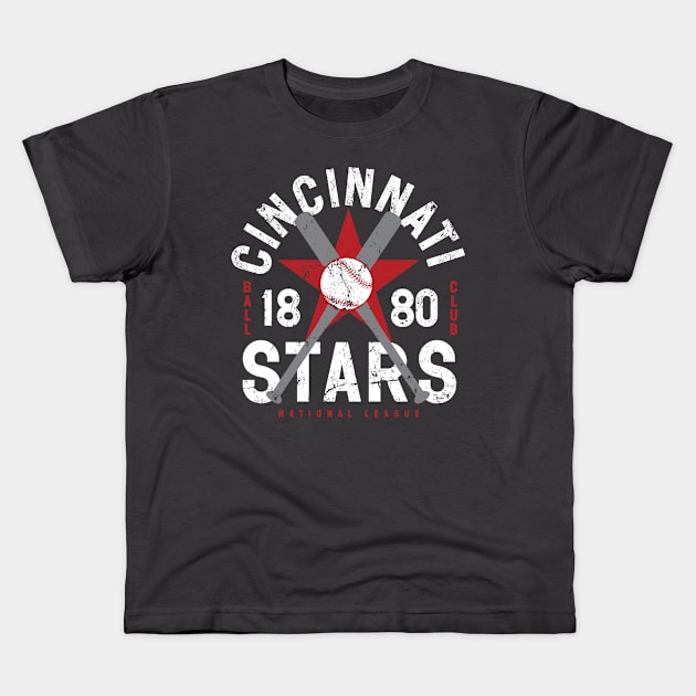 Cincinnati Stars Kids T-Shirt by MindsparkCreative